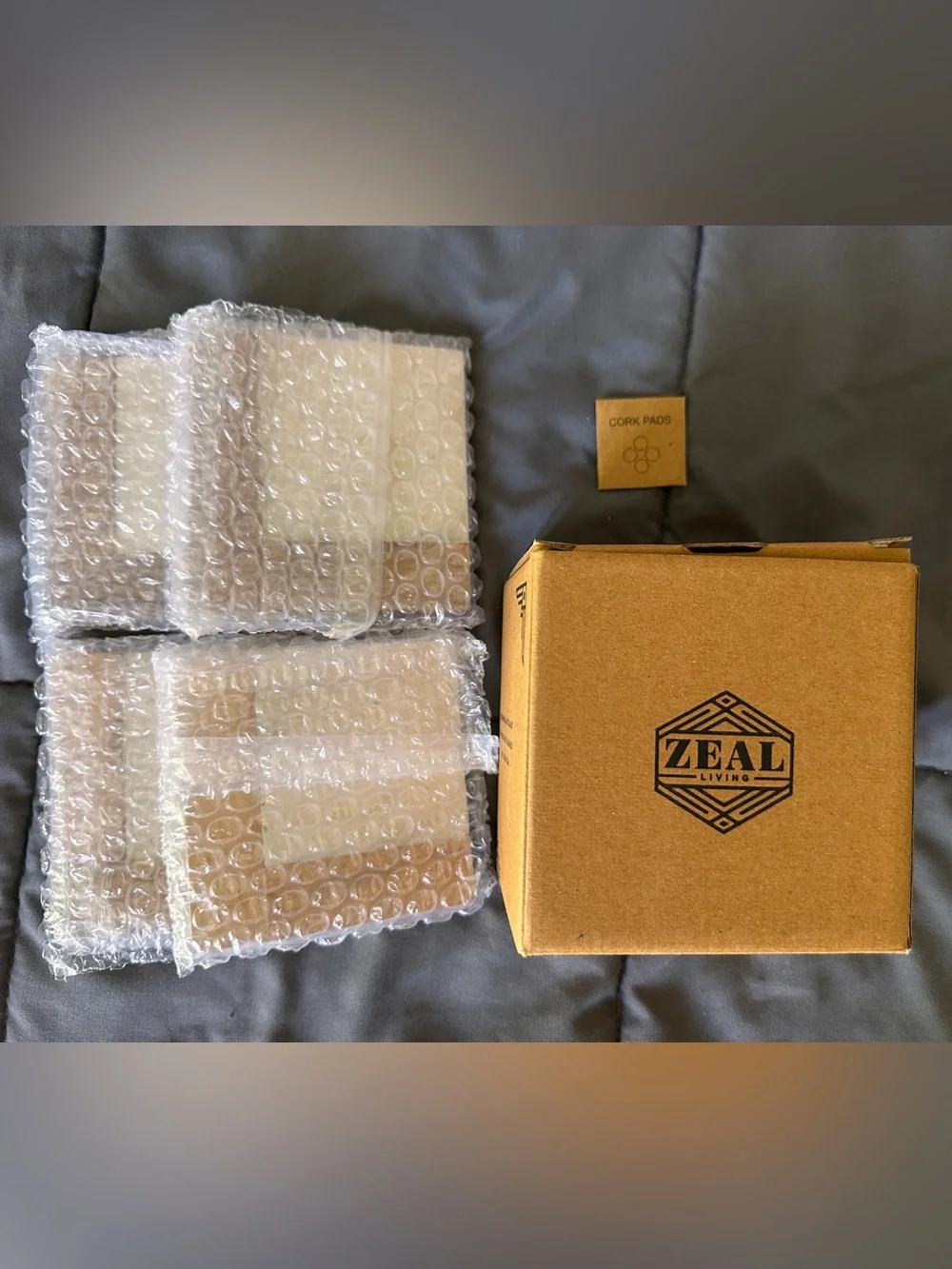 Zeal Marble & Wood Coasters